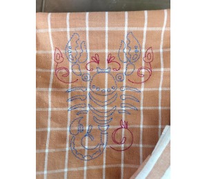 Stickserie - Zodiac Sternzeichen Line Art